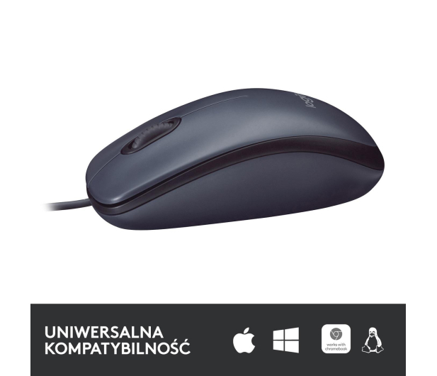 LOGITECH M100 BLACK 910-001604 - 659868 - zdjęcie 5